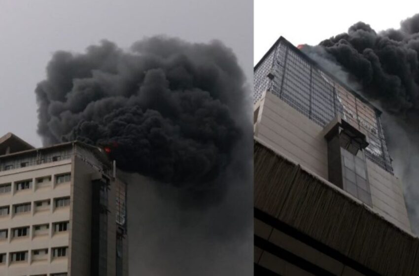  കോഴിക്കോട്  ബേബി മെമ്മോറിയൽ ആശുപത്രിയിൽ തീപിടിത്തം: രോഗികളെ ഒഴിപ്പിച്ചു