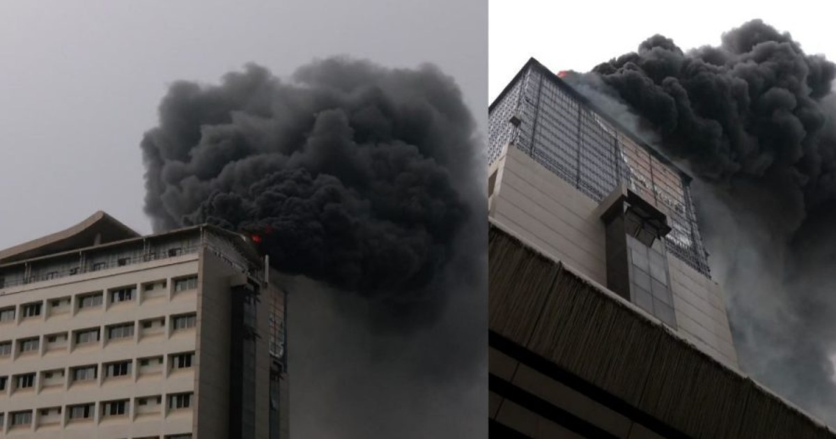  കോഴിക്കോട്  ബേബി മെമ്മോറിയൽ ആശുപത്രിയിൽ തീപിടിത്തം: രോഗികളെ ഒഴിപ്പിച്ചു