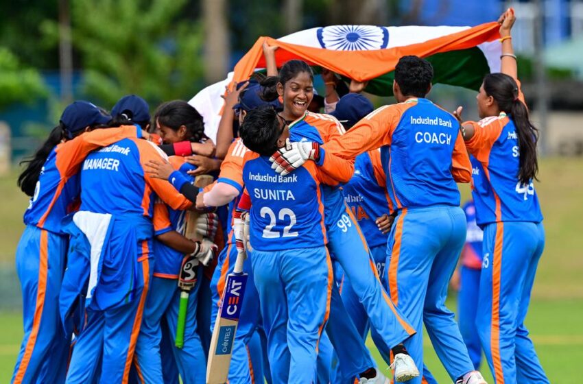  ഇത് ചരിത്രം; ഇന്ത്യയ്ക്ക് പ്രഥമ വനിതാ ബ്ലൈൻഡ് ടി20 കിരീടം