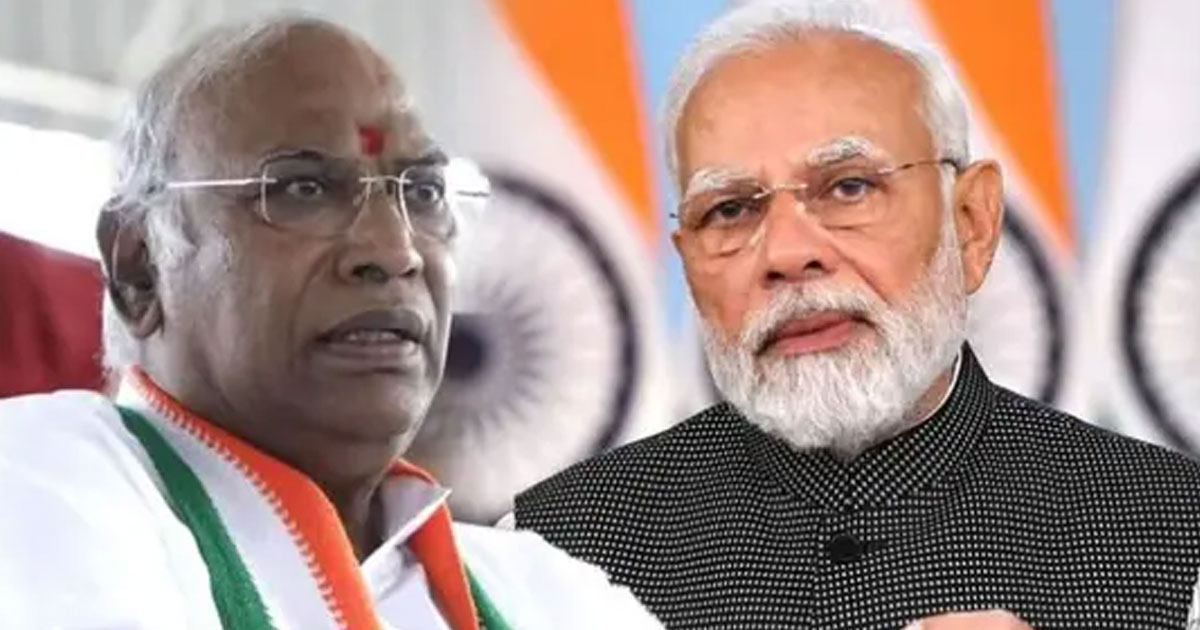 Mallikarjun Kharge criticizes PM Narendra Modi