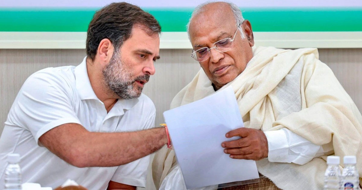 Rahul meets Kharge as Congress alleges ‘vote chori’ after Bihar poll rout