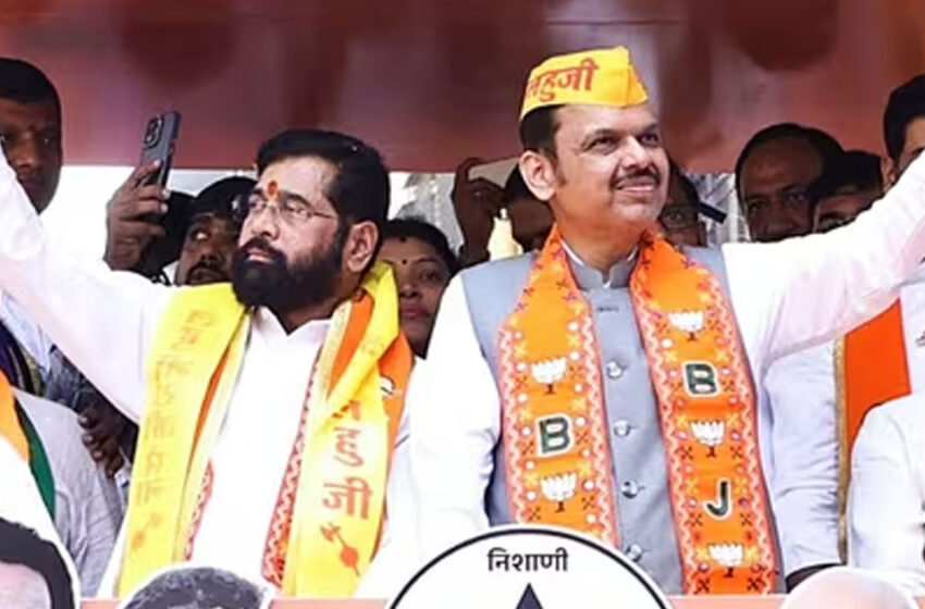  ബിജെപി നേതാക്കളെ പാര്‍ട്ടിയിലെത്തിച്ച് ശിവസേനയുടെ ‘കൗണ്ടര്‍ സ്‌ട്രൈക്ക്’; മഹാരാഷ്ട്രയില്‍ ‘മഹായുതി’ സഖ്യത്തില്‍ പോര് മുറുകുന്നു