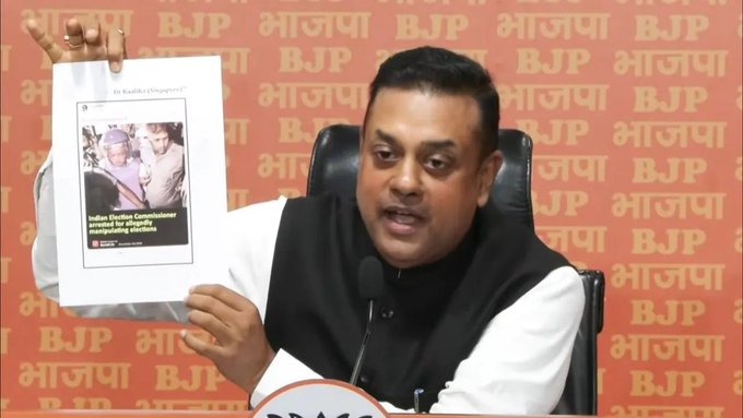  ‘വിദേശത്ത് ഇരുന്ന് ഇന്ത്യയിലെ അജണ്ടകള്‍ സെറ്റ് ചെയ്യുന്നു’; വിദേശ എക്‌സ് ഹാന്‍ഡിലുകള്‍ ഉയര്‍ത്തി കോണ്‍ഗ്രസിനെതിരെ ബിജെപി