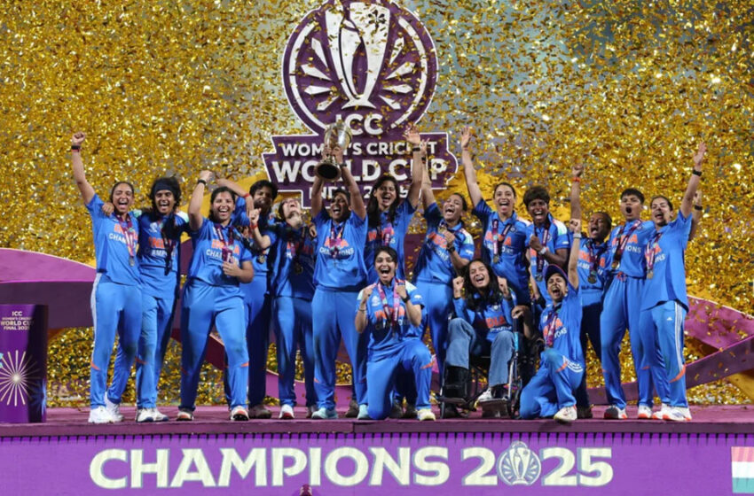  പെൺചരിതം; ദക്ഷിണാഫ്രിക്കയെ തകർത്ത് ഇന്ത്യയ്ക്ക് വനിതാ ലോക കിരീടം