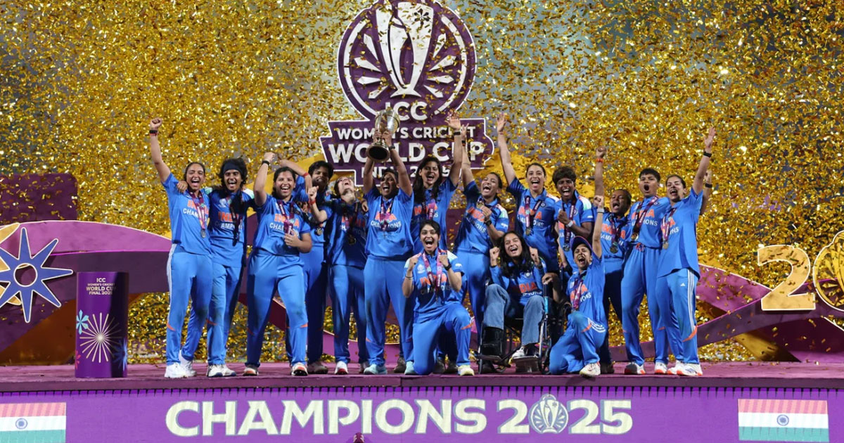 India defeats South Africa to win the maiden women's world cup