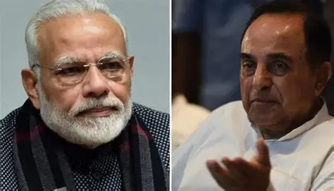  മോദിയെ വിമര്‍ശിച്ചതിന്ഗുജറാത്ത് പൊലീസ്ബെംഗളൂരുവില്‍ ചെന്ന്ബിജെപി പ്രവര്‍ത്തകനെഅറസ്റ്റ് ചെയ്തു’; വിമര്‍ശനവുമായി സുബ്രഹ്മണ്യം സ്വാമി