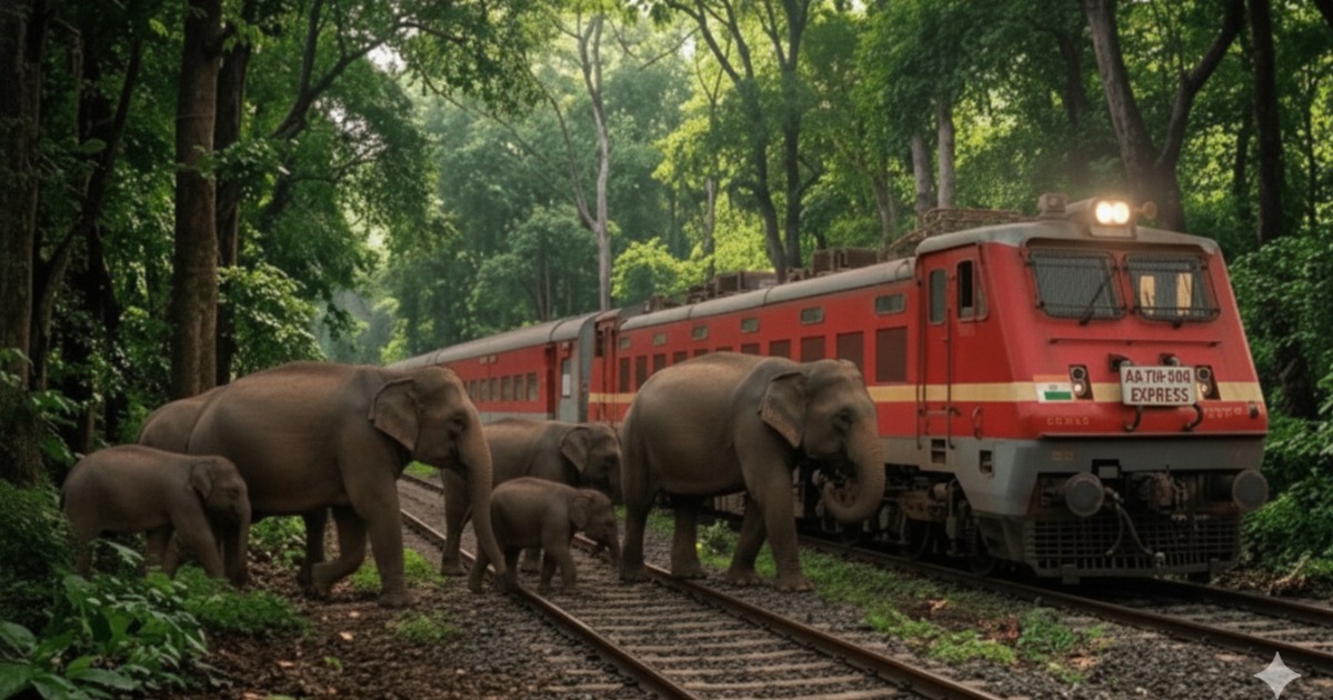  അസമില്‍ വന്‍ ദുരന്തം:  ആനക്കൂട്ടത്തിലേക്ക് പാഞ്ഞുകയറി രാജധാനി എക്‌സ്പ്രസ്; 7 കാട്ടാനകൾ ചരിഞ്ഞു