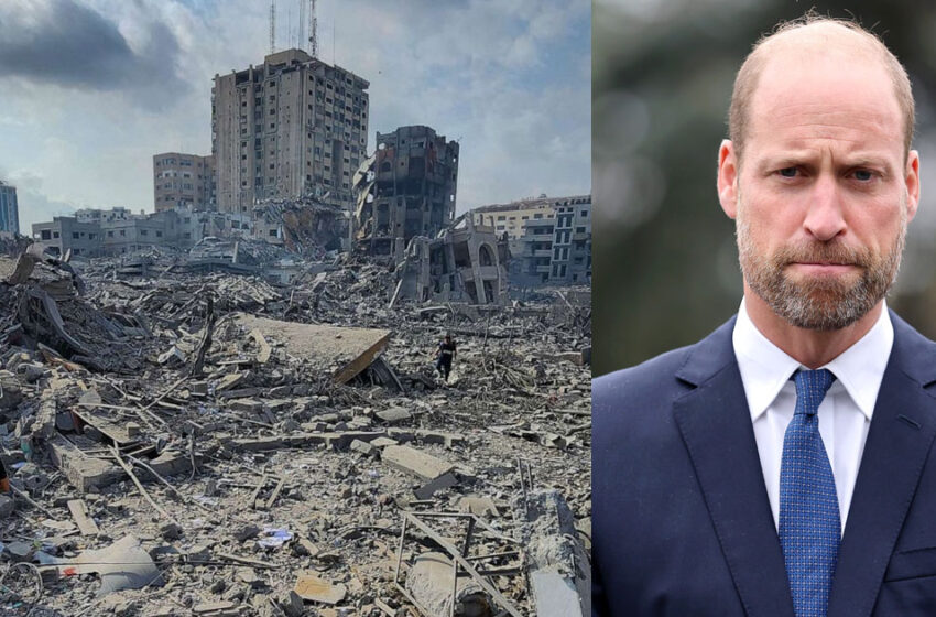  പരിക്കേറ്റ ഗസ്സയിലെ കുഞ്ഞുങ്ങളെ ആശുപത്രിയില്‍ സന്ദര്‍ശിച്ച് വില്യം രാജകുമാരന്‍