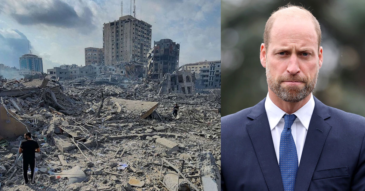 പരിക്കേറ്റ ഗസ്സയിലെ കുഞ്ഞുങ്ങളെ ആശുപത്രിയില്‍ സന്ദര്‍ശിച്ച് വില്യം രാജകുമാരന്‍ | Prince William visits injured Gaza children in NHS in London