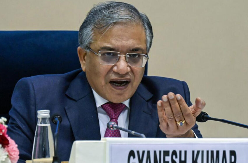  ‘ഇന്ത്യയിലെ സുതാര്യമായ തെരഞ്ഞെടുപ്പിനുള്ള ലോകത്തിന്റെ അംഗീകാരം, അഭിമാനനിമിഷം’ ‘ഇന്റര്‍നാഷണല്‍ ഐഡിയ’യുടെ അധ്യക്ഷപദത്തില്‍ ഗ്യാനേഷ് കുമാര്‍