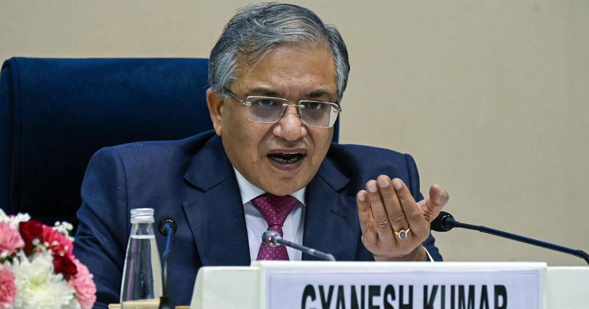  ‘ഇന്ത്യയിലെ സുതാര്യമായ തെരഞ്ഞെടുപ്പിനുള്ള ലോകത്തിന്റെ അംഗീകാരം, അഭിമാനനിമിഷം’ ‘ഇന്റര്‍നാഷണല്‍ ഐഡിയ’യുടെ അധ്യക്ഷപദത്തില്‍ ഗ്യാനേഷ് കുമാര്‍