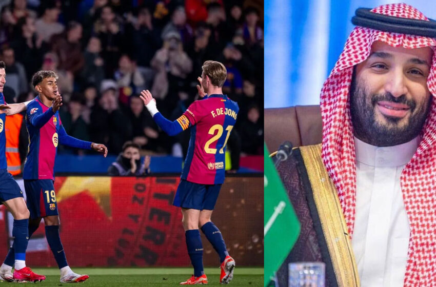  ബാഴ്‌സലോണയെ സ്വന്തമാക്കാന്‍ സൗദി? 10 ബില്യന്‍ യൂറോയുടെ വമ്പന്‍ ഓഫറുമായി മുഹമ്മദ് ബിന്‍ സല്‍മാന്‍