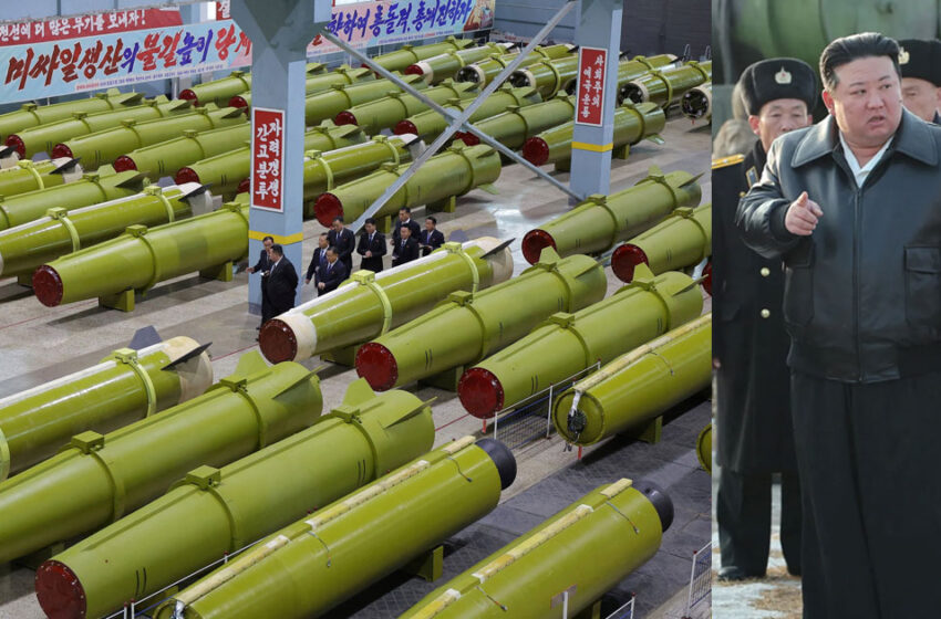  ‘ശത്രുക്കള്‍ ഭയക്കണം’; യുദ്ധകാലാടിസ്ഥാനത്തില്‍ ആയുധപ്പുര നിറയ്ക്കാന്‍ ഉത്തരവിട്ട് കിം ജോങ് ഉന്‍