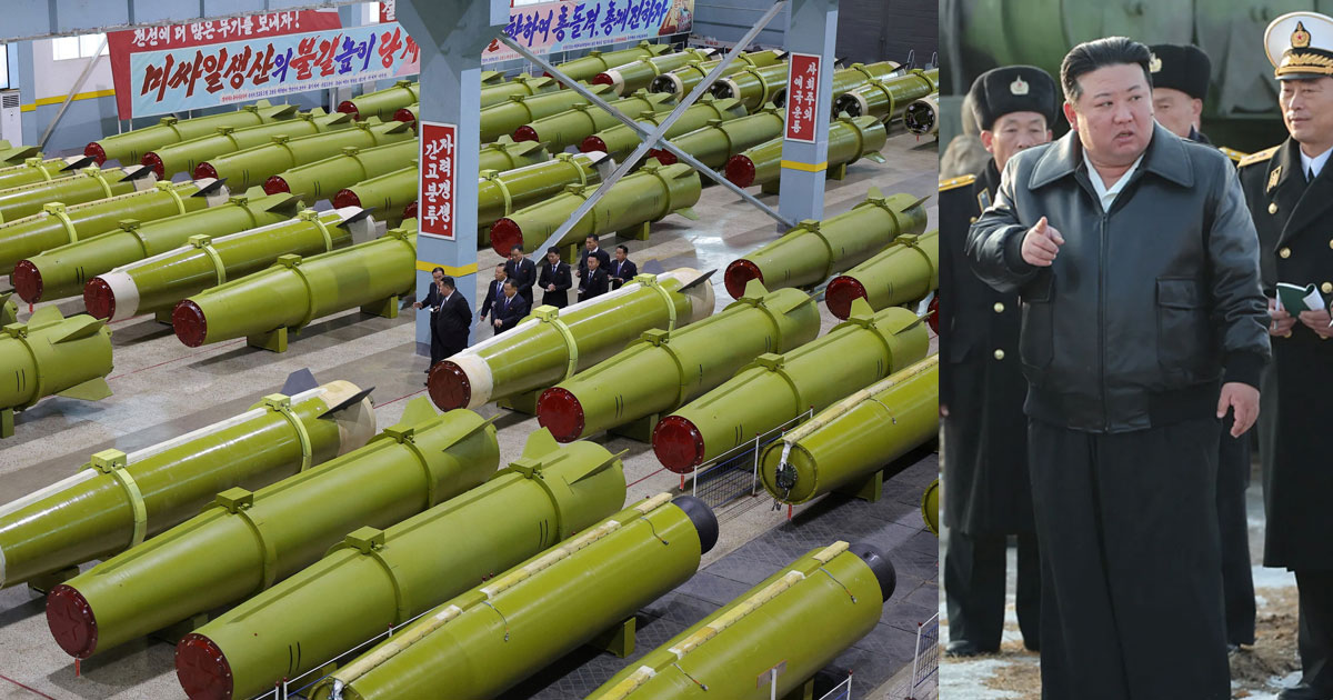 'ശത്രുക്കള്‍ ഭയക്കണം'; യുദ്ധകാലാടിസ്ഥാനത്തില്‍ ആയുധപ്പുര നിറയ്ക്കാന്‍ ഉത്തരവിട്ട് കിം ജോങ് ഉന്‍ | North Korea to Boost Arsenal: Kim Jong Un Orders Mass Production of Weapons