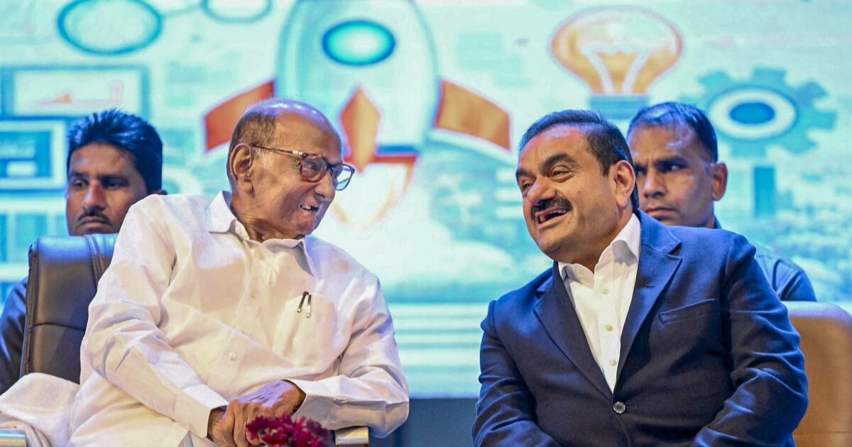 Sharad Pawar is my Mentor," says Gautam Adani