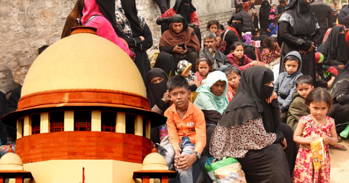 'നുഴഞ്ഞുകയറ്റക്കാരായ റോഹിങ്ക്യകളെ ചുവപ്പു പരവതാനി വിരിച്ച് സ്വീകരിക്കണോ?'; രൂക്ഷപരാമര്‍ശങ്ങളുമായി സുപ്രീം കോടതി | You want to roll out red carpet for illegal immigrants? Supreme Court in habeas corpus plea on 'missing' Rohingyas