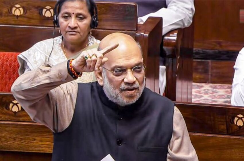  ‘വന്ദേമാതരം മുറിച്ചില്ലായിരുന്നെങ്കിൽ ഇന്ത്യാ വിഭജനം സംഭവിക്കില്ലായിരുന്നു’; കോൺഗ്രസിനും നെഹ്റുവിനുമെതിരെ വിമര്‍ശനവുമായി അമിത് ഷാ