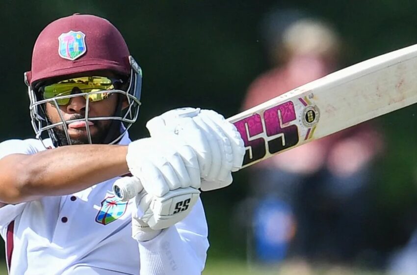  കണ്ണിന് ഗുരുതര അണുബാധ; ടീമിനെ രക്ഷിക്കാന്‍ കൂളിങ് ഗ്ലാസ് വെച്ച് സെഞ്ച്വറി കുറിച്ച് ഷായ് ഹോപ്പ്