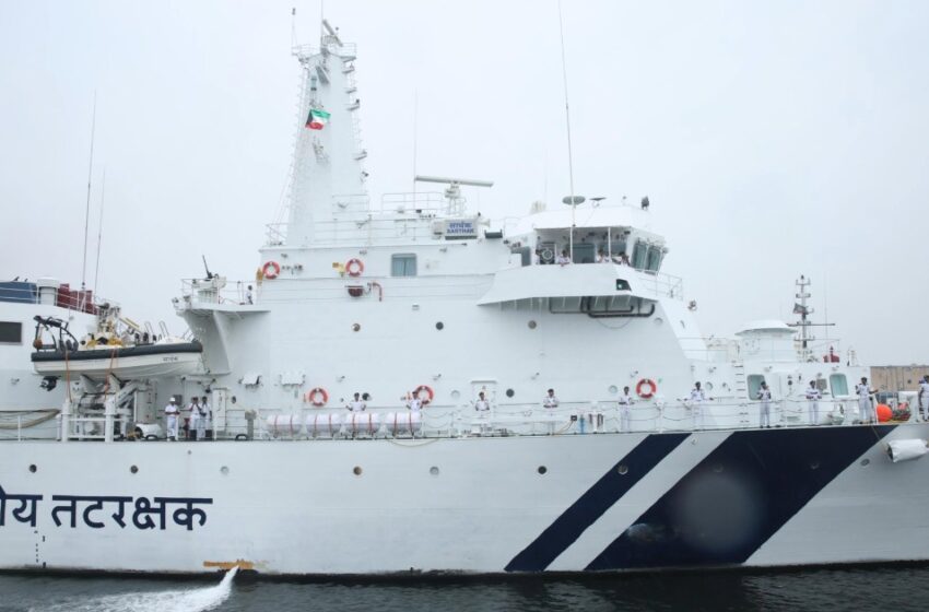  ഇന്ത്യൻ കോസ്റ്റ് ഗാർഡിൻറെ ‘സാർഥക്’ കുവൈത്തിൽ