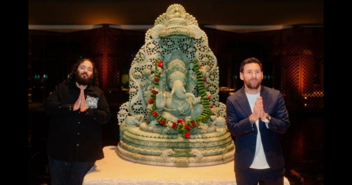 Anant Ambani gave a gift of 10.9 crores to Messi Know about the watch collection of 'Messiah'