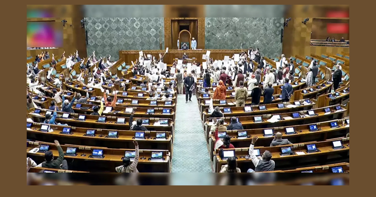 'VB-G Ram G' Passed Amidst Opposition Uproar; Tearing up the copies, the opposition, Hibi, Dean and Shafi climbed onto the table