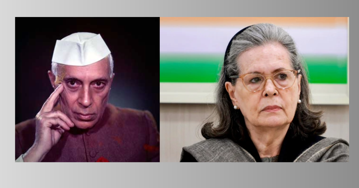 'Nehru's letters are not private property'; Central government to Sonia Gandhi to return the documents