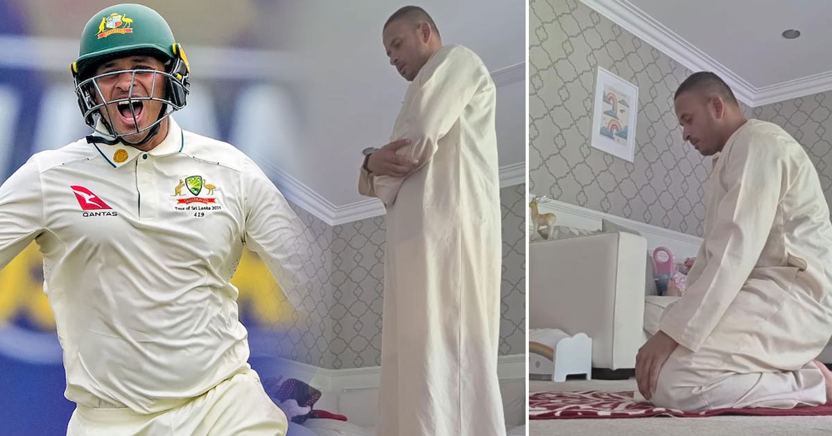 'മുടക്കമില്ലാതെ ദിവസവും അഞ്ചുനേരം ഞാന്‍ നമസ്‌കരിക്കുന്നു; നിങ്ങളുടെ വിദ്വേഷവും വിമര്‍ശനങ്ങളുമൊന്നും എന്നെ തളര്‍ത്തില്ല'; പ്രതികരണവുമായി ഉസ്മാന്‍ ഖവാജ | 'Your hate and negativity cannot bring me down': Usman Khawaja's powerful response to abuse