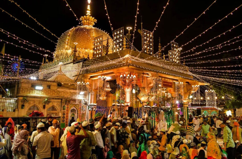  അജ്മീര്‍ ദര്‍ഗയ്ക്കുള്ളില്‍ ശിവക്ഷേത്രമെന്ന് വാദം; ഹരജി സ്വീകരിച്ച് രാജസ്ഥാന്‍ കോടതി