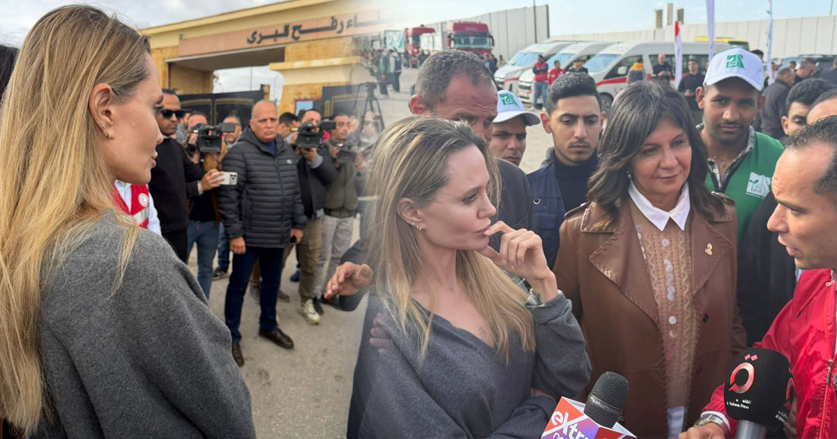 ഗസ്സക്കാരെ നേരിട്ടുകാണാന്‍ ആഞ്ജലീന ജോളി റഫായില്‍; ഐക്യദാര്‍ഢ്യം ഊട്ടിയുറപ്പിച്ച് ഹോളിവുഡ് താരം | Hollywood Icon Angelina Jolie at Rafah Crossing: Calls for Urgent Support for Gazans