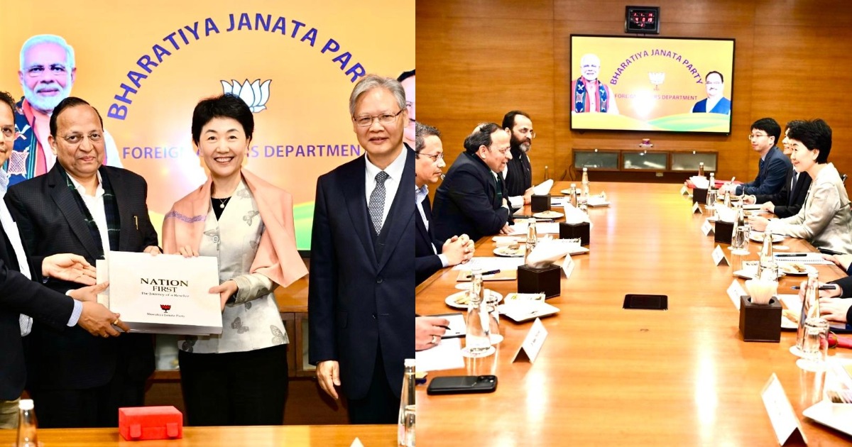 അതിർത്തിയിൽ ചൈനയുടെ കടന്നുകയറ്റം തുടരുന്നതിനിടെ ബിജെപി, ആർഎസ്എസ് ആസ്ഥാനങ്ങൾ സന്ദർശിച്ച് ചൈനീസ് കമ്മ്യൂണിസ്റ്റ് പാർട്ടി നേതാക്കൾ"