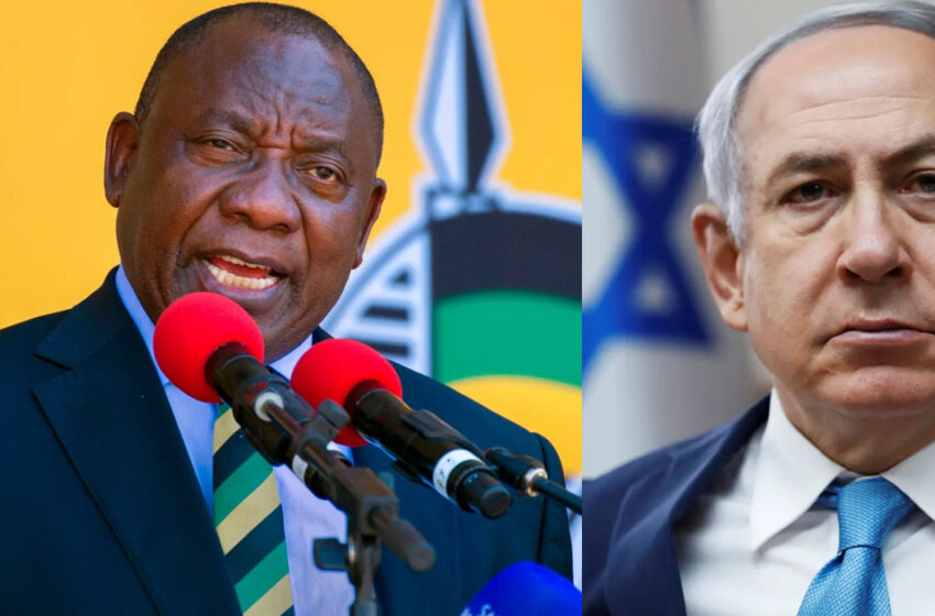  ഇസ്രയേൽ ഡെ. അംബാസഡറെ പുറത്താക്കി ദക്ഷിണാഫ്രിക്ക; തുറന്ന പോരിന് സിറിൽ റമഫോസ