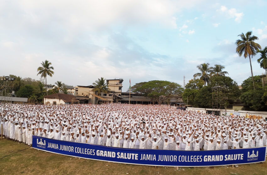  ഫൈസാബാദില്‍ തൂവെള്ള സാഗരം തീര്‍ത്ത് ജാമിഅ ഗ്രാന്‍ഡ് സല്യൂട്ട്