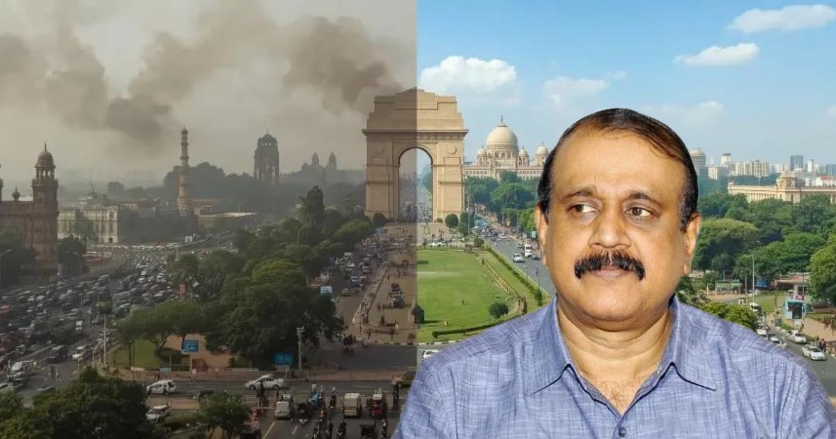 'ഡൽഹിയിലെ മലിനീകരണത്തിന് കാരണം ഗൾഫിലെ പൊടിക്കാറ്റ്'- ടി.പി സെൻകുമാർ