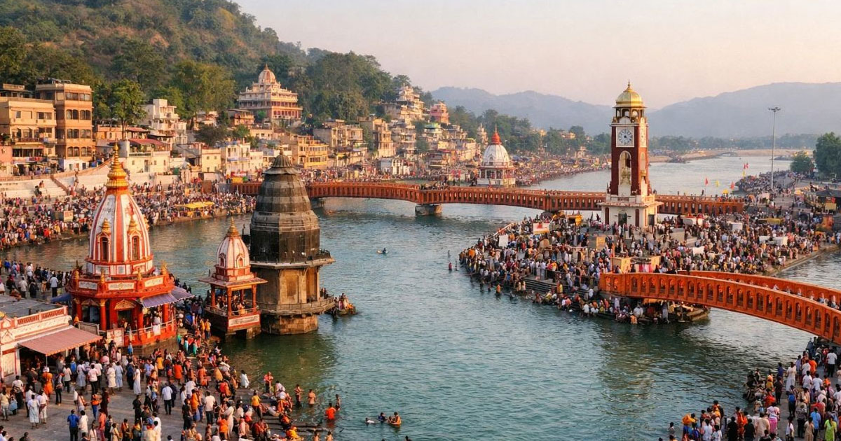 ഹരിദ്വാറില്‍ അഹിന്ദുക്കള്‍ക്ക് വിലക്ക്? കുംഭമേളയ്ക്ക് 105 ഘട്ടങ്ങളില്‍ പ്രവേശനം തടയാന്‍ ഉത്തരാഖണ്ഡ് സര്‍ക്കാര്‍ | Uttarakhand Govt Mulls Banning Non-Hindus from 105 Haridwar Ghats During Kumbh Mela