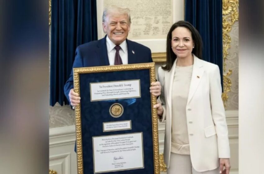  മച്ചാഡോയുടെ വക ട്രംപിന് നൊബേല്‍; പുരസ്‌കാരം മാറില്ലെന്ന് നൊബേല്‍ കമ്മിറ്റി, ആവേശത്തില്‍ ട്രംപ്