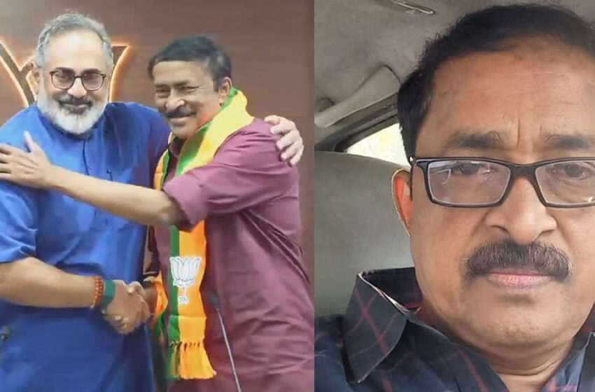  ചാനല്‍ ചര്‍ച്ചകളിലെ ഇടതു പോരാളി; സിപിഎം സഹയാത്രികന്‍ റെജി ലൂക്കോസ് ബിജെപിയില്‍