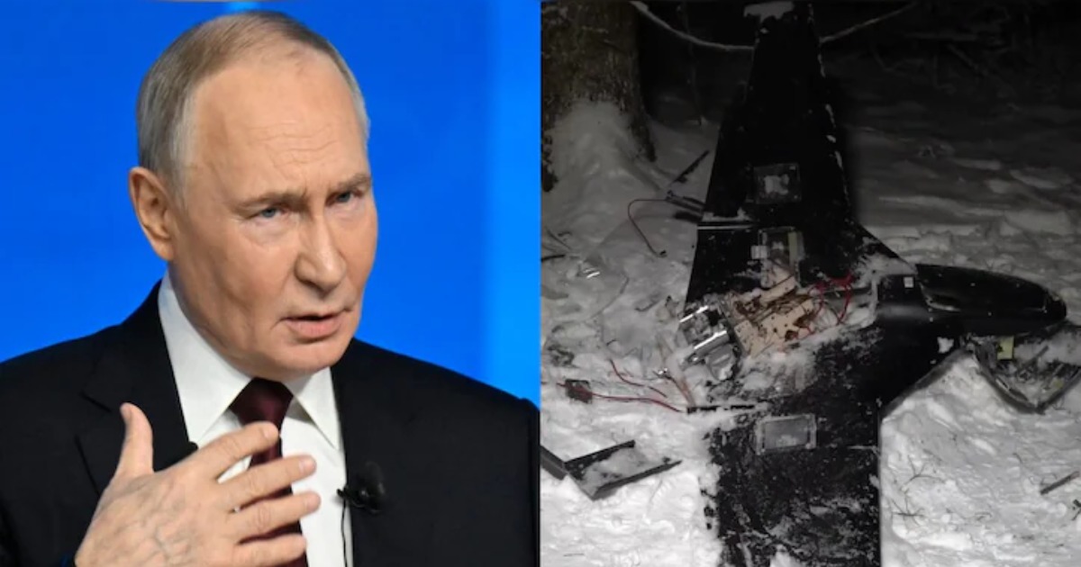 Ukraine Drone Attack on Putin