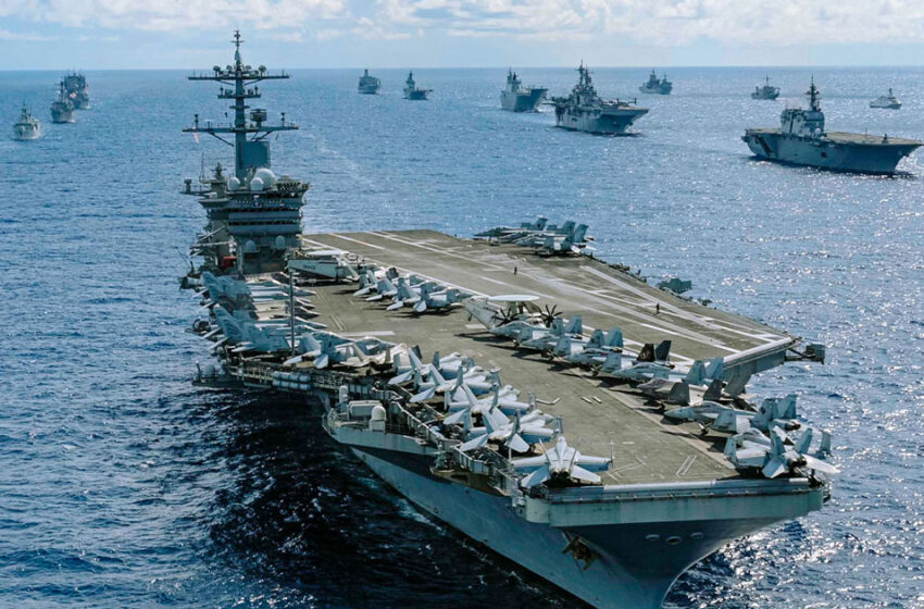  ഇറാനെ വളഞ്ഞ് അമേരിക്കന്‍ യുദ്ധക്കപ്പലുകള്‍; ഗള്‍ഫ് യുദ്ധകാലത്തേക്കാളും വലിയ സൈനിക വിന്യാസം