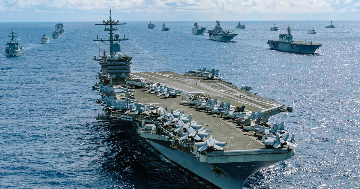 ഇറാനെ വളഞ്ഞ് അമേരിക്കന്‍ യുദ്ധക്കപ്പലുകള്‍; ഗള്‍ഫ് യുദ്ധകാലത്തേക്കാളും വലിയ സൈനിക വിന്യാസം | US Moves 'Armada' to Middle East: Military Buildup Around Iran Surpasses Gulf War Levels