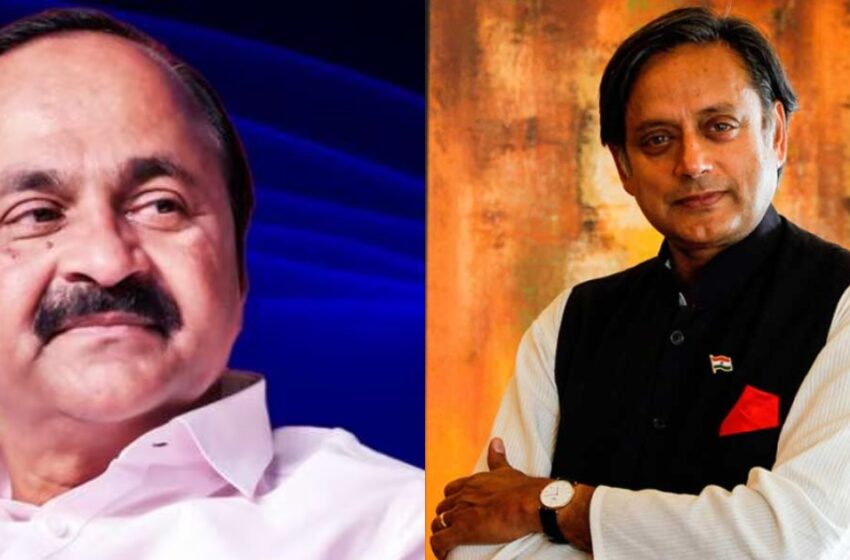  വി.ഡി സതീശന്റെ നിർണ്ണായക നീക്കം; ശശി തരൂരിനെ വീട്ടിലെത്തി കണ്ടു