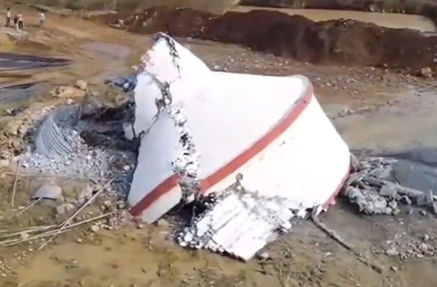  ഗുജറാത്തിൽ നിർമ്മാണത്തിലിരുന്ന കൂറ്റൻ വാട്ടർ ടാങ്ക് തകർന്നു: മൂന്ന് പേർക്ക് പരിക്ക്