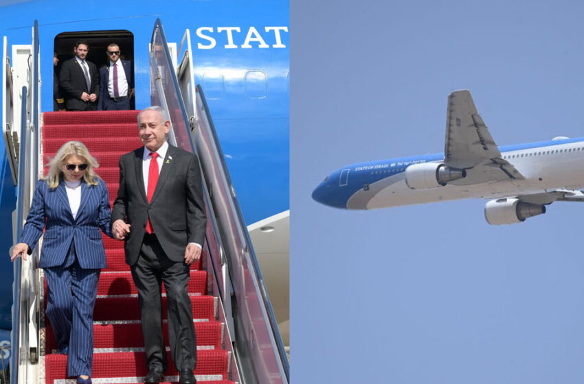  യുദ്ധഭീതിക്കിടെ നെതന്യാഹുവിന്റെ ഔദ്യോഗിക വിമാനം രാജ്യംവിട്ടു
