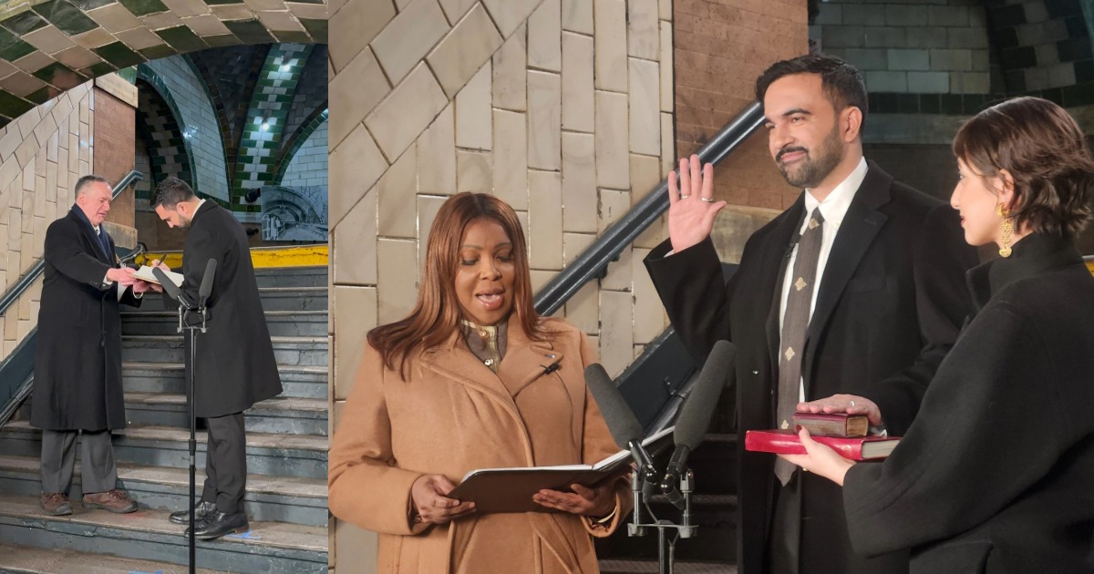 Zohran Mamdani Takes Oath on Holy Quran