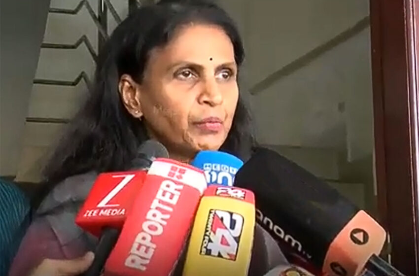  ബിജെപി നേതൃത്വത്തിനെതിരെ തുറന്നടിച്ച് ആർ. ശ്രീലേഖ; ഇനി തിരഞ്ഞെടുപ്പ് രാഷ്ട്രീയത്തിനില്ല