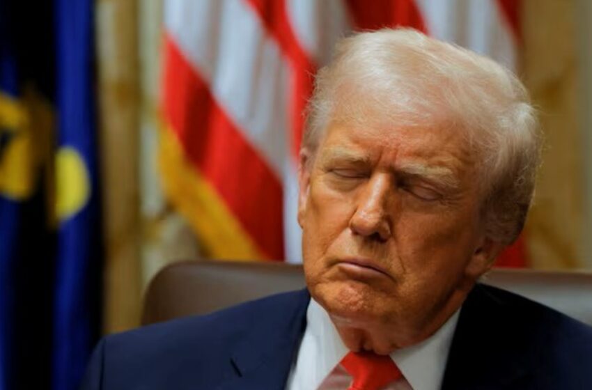  ‘ഉറങ്ങിയതല്ല, ബോറടിച്ചിട്ട് കണ്ണടച്ചതാണ്’; വിമർശകർക്ക് മറുപടിയുമായി ട്രംപ്