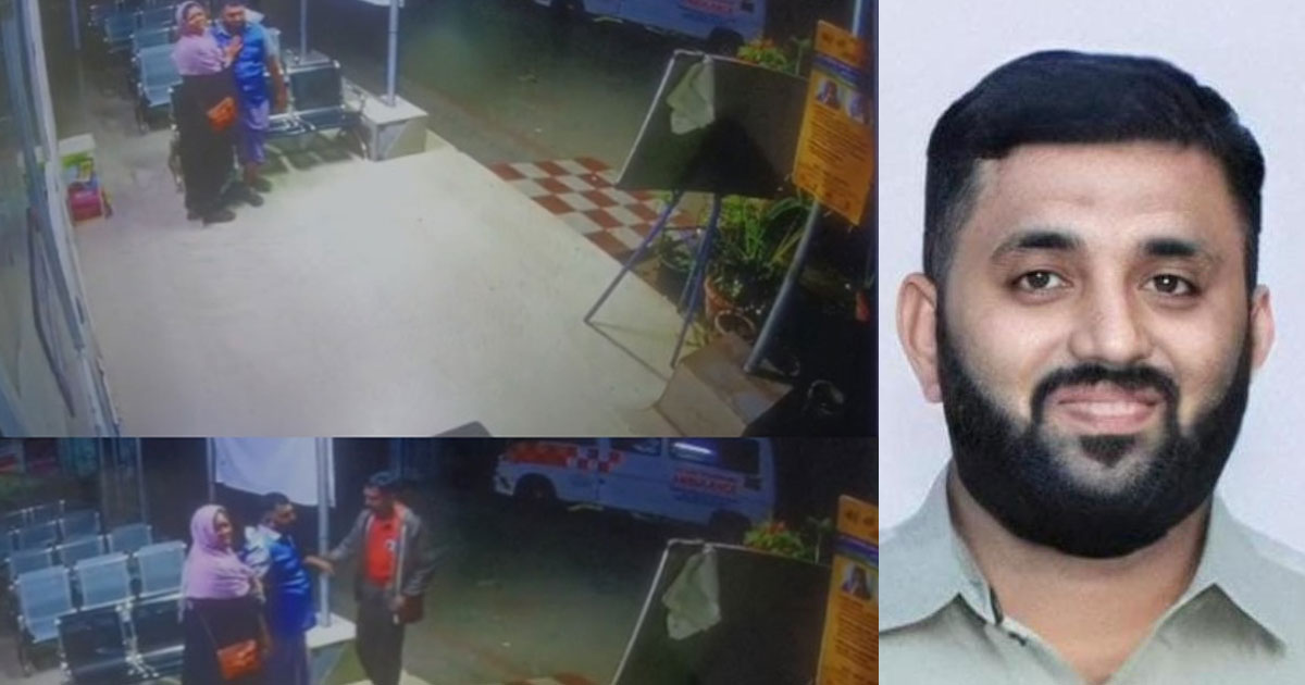  ‘രക്ഷിക്കണേ; രണ്ട് മക്കളുണ്ടെന്ന് ഇക്ക വിളിച്ച് പറഞ്ഞു; അവര്‍ ഗേറ്റ് തുറന്നില്ല’-വിളപ്പില്‍ശാല ആശുപത്രി വരാന്തയില്‍ യുവാവിന്റെ ദാരുണാന്ത്യം, സിസിടിവി ദൃശ്യങ്ങള്‍ പുറത്ത്