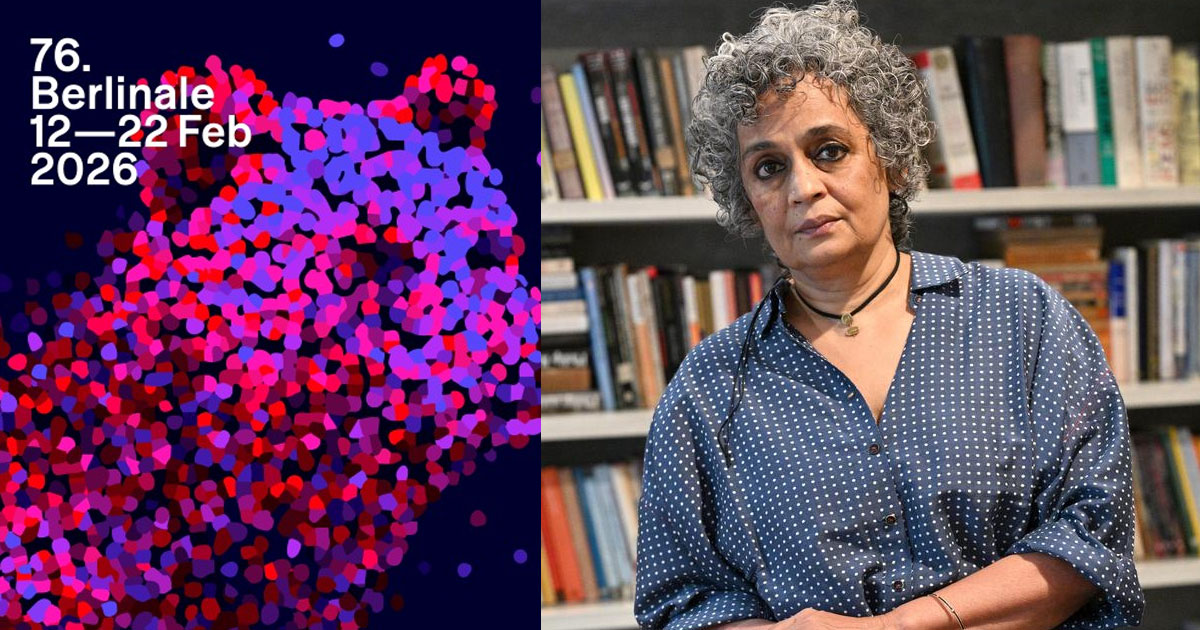 'ചരിത്രം നിങ്ങളെ വിചാരണ ചെയ്യും'; ഗസ്സ നിലപാടിൽ പ്രതിഷേധിച്ച് ബെർലിൻ ചലച്ചിത്ര മേളയിൽനിന്ന് പിന്മാറി അരുന്ധതി റോയ് | "History Will Judge You": Arundhati Roy Withdraws from Berlinale 2026 Over Gaza Remarks