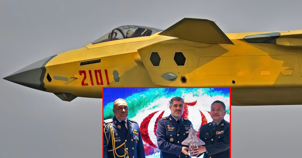  അമേരിക്കൻ പടക്കപ്പലുകൾ തകർക്കാൻ ശേഷിയുള്ള യുദ്ധവിമാനം ഇറാന്റെ ശേഖരത്തിലേക്ക്? ജെ-20 മോഡൽ സമ്മാനിച്ച് ചൈന