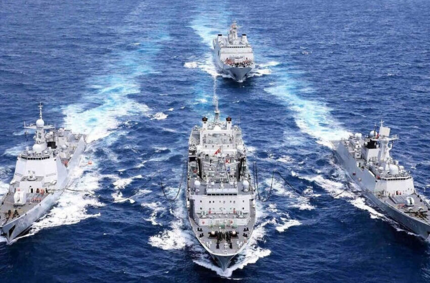  അമേരിക്കയ്ക്ക് മുന്നറിയിപ്പുമായി ചൈനീസ്-റഷ്യൻ കപ്പൽപ്പടയും പശ്ചിമേഷ്യയിലേക്ക്; ഹോർമുസിൽ ഇറാനുമായി ചേർന്നു സംയുക്ത സൈനികാഭ്യാസം