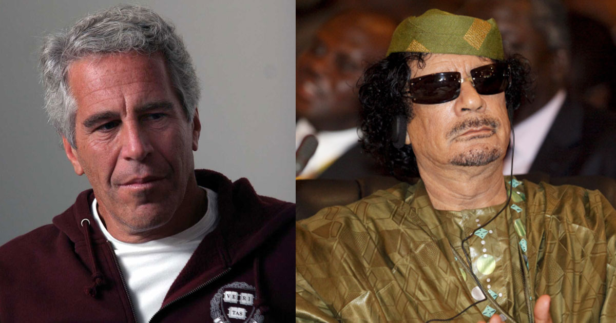 ഗദ്ദാഫിയുടെ കൊലപാതകത്തിനു പിന്നാലെ ലിബിയയുടെ കോടികളുടെ സ്വത്തുക്കൾ തട്ടിയെടുക്കാൻ എപ്സ്റ്റീൻ; പിന്തുണയുമായി മൊസാദും | Epstein Planned to Access Libya's Frozen Assets after Gaddafi murder with Mossad Support: New Report